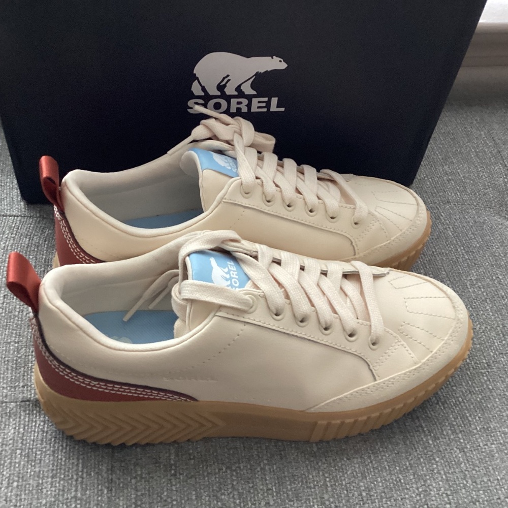 SOREL Ona Ave Waterproof Low Top Sneaker (Women) 10M - Picture 7 of 10